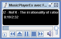 Music Player Ex Minimized